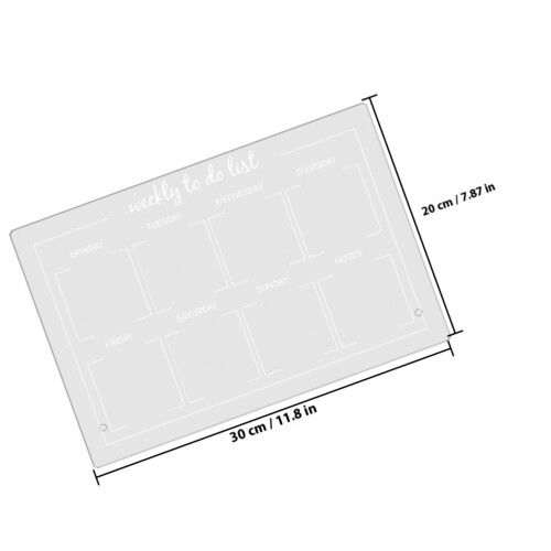 1Ensemble Tableau Transparent Multifonction Avec Stylo 1