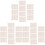 30Pièces Ensembles De Table Jetables Bébé Beige Protection Portable 4
