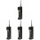 4Pièces Téléphone Fer Noir Décor Rétro Pour Maison 4