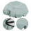5Pcs Motorcycle Seat Covers PU Light Green Waterproof Sunproof Durable 11