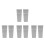 4 Pairs Heightened Landing Gear For Drone 7