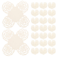 150Pièces Supports Papier Clair Pour Chocolats Bonbons