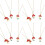 12Pièces Colliers Simple Champignon Cadeaux 7