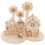 5 Sets 3D Wooden Puzzles Easter Educational Assembly Toy For Kids 3