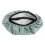 5Pcs Motorcycle Seat Covers PU Light Green Waterproof Sunproof Durable 3