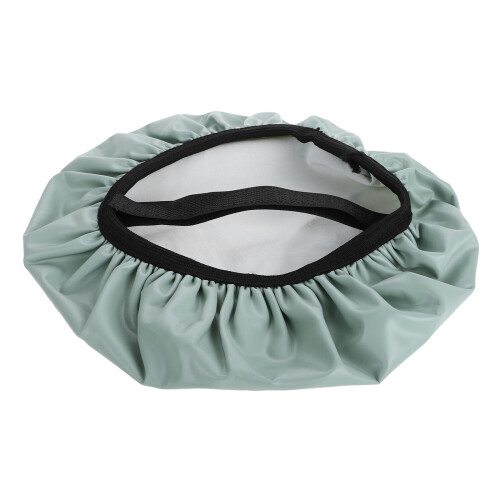 5Pcs Motorcycle Seat Covers PU Light Green Waterproof Sunproof Durable 2