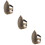 3Pièces Anneaux Thimble Pour Couture Réparation 9