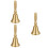 3Pièces Décorative Cuivrée Or Service 7