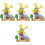 4Ensembles Puzzle Maison En Bois 3D DIY Assemblage Simple Et Amusant 4