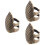 3Pièces Anneaux Thimble Pour Couture Réparation 6