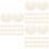 150Pièces Supports Papier Clair Pour Chocolats Bonbons 6