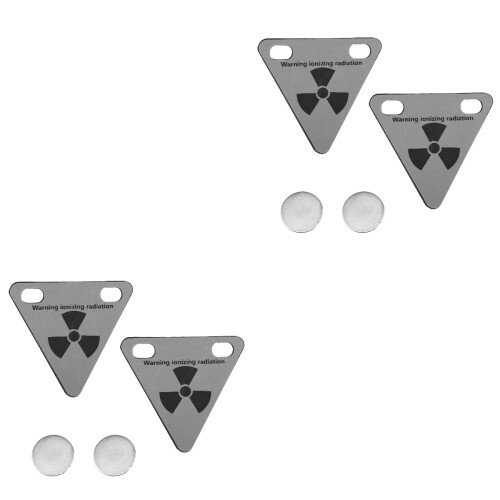 4Pièces Stickers Réfléchissants Pour 2
