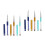 6Pièces Nail Art Assorties Outils De Et Points 4