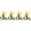 4Ensembles Puzzle Maison En Bois 3D DIY Assemblage Simple Et Amusant 5