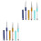 6Pièces Nail Art Assorties Outils De Et Points 3