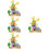 4Ensembles Puzzle Maison En Bois 3D DIY Assemblage Simple Et Amusant 8