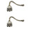 2Pièces Dispositif Extinction Zinc Strass Usage 7