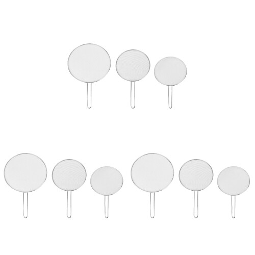 9Pièces Acier Inoxydable Longue Cuisine Argent 1