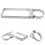 Silver Universal Pipe Clamp Metal Wall Mount Holder for Chimney 10