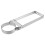 Silver Universal Pipe Clamp Metal Wall Mount Holder for Chimney 11