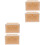 4Pcs Transparent Yellow Footwear Storage Boxes Stackable Plastic Cases 3