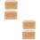 4Pcs Transparent Yellow Footwear Storage Boxes Stackable Plastic Cases 6