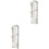2Pièces Porte- Mural Pliable ABS Solide Pour Maison 3