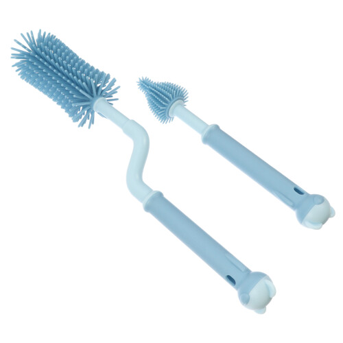 6Pièces Brosse Nettoyage Bébé Silicone Résistant