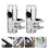 3 Pieces Shower Bracket Wall Mount Holder Hand Bathroom Accessories 9