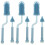6Pièces Brosse Nettoyage Bébé Silicone Résistant 5