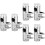 3 Pieces Shower Bracket Wall Mount Holder Hand Bathroom Accessories 8