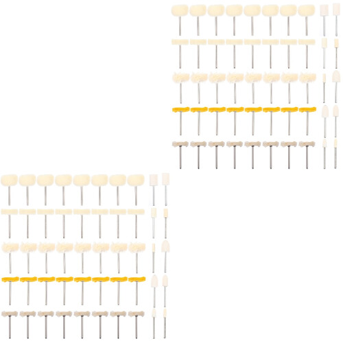 100Pièces Lot Têtes De Laine Compatible Perceuse 2