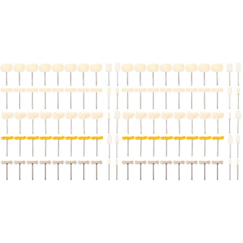 100Pièces Lot Têtes De Laine Compatible Perceuse 1
