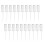 60Pcs White Fine Mist Spray Tops Replacement for Perfume Bottle Pumps 11