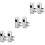 3 Pieces Shower Bracket Wall Mount Holder Hand Bathroom Accessories 4