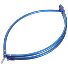 2Pcs Fishing Net Ring Blue Aluminum Alloy Durable Dip Nets Accessories