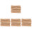 5600Pcs Multi-Function Khaki Bread Ties Flexible Party Candy Bag Ties 2