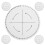 20Pcs Durable White Kumihimo Disk Braiding Tool for Bracelet Making 1