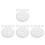 20Pcs Durable White Kumihimo Disk Braiding Tool for Bracelet Making 8