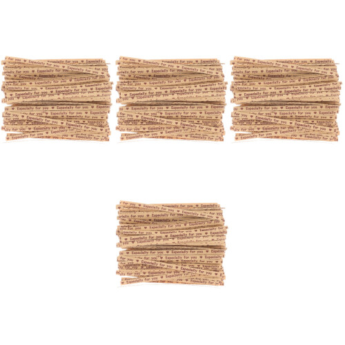 5600Pcs Multi-Function Khaki Bread Ties Flexible Party Candy Bag Ties 2