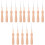 15Pcs DIY Needle Felting Needles Light Brown Wool Felt Tools Set 3