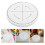20Pcs Durable White Kumihimo Disk Braiding Tool for Bracelet Making 11