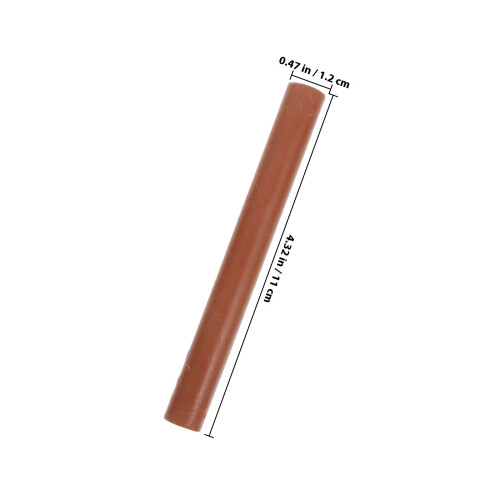 2Pièces Réparation Cire Bois Marron Pour Rayés 1