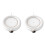 2 Pcs Warm Coaster Office Coffee Warmer Usb Electric Beverage Plate 2