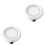 2 Pcs Warm Coaster Office Coffee Warmer Usb Electric Beverage Plate 3