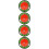4Pièces Marqueurs Golf Légers ABS Multi Couleur Résistants 10