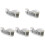 5Pcs Waterproof Black 3D Piano Keyboard Labels for Practice Use 4