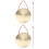2Ensembles Hand Gong Cuivre Instrument Percussion Chinois Musical 5