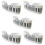5Pcs Waterproof Black 3D Piano Keyboard Labels for Practice Use 10