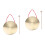 2Ensembles Hand Gong Cuivre Instrument Percussion Chinois Musical 4